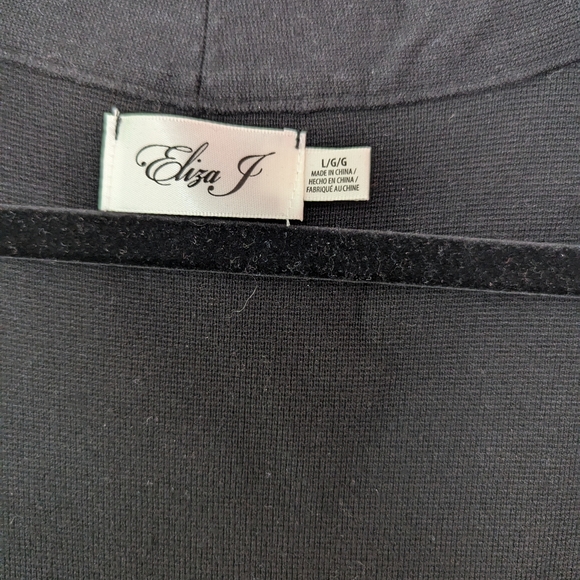 Eliza J Long Sleeve Bodycon Dress, size L - Picture 5 of 5